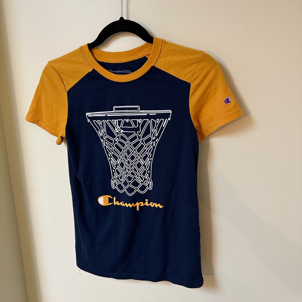 Champion T-Shirt Boys Short Sleeve Size 10/12